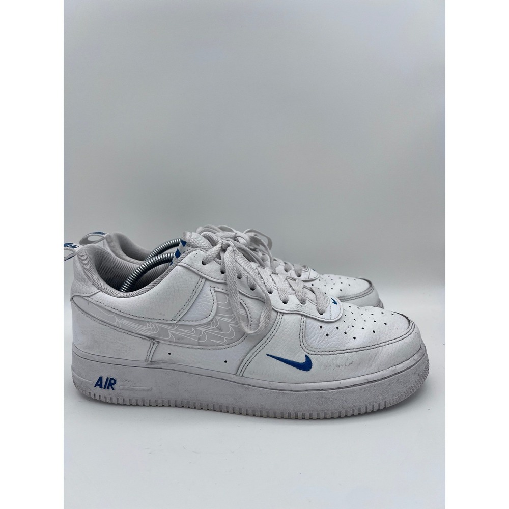 Nike Air Force 1 Low Evolution of Swoosh White Blue FB8971-100 Mens 11